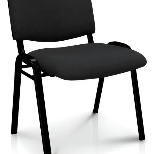 Silla Escritorio Fija 246 en Negro - Escritorios y sillas de escritorio, Uruguay | Igoa