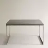 MESA AUXILIAR CUADRADA INOX - Mesas de living, Uruguay | Zara Home, vista 2 de 5