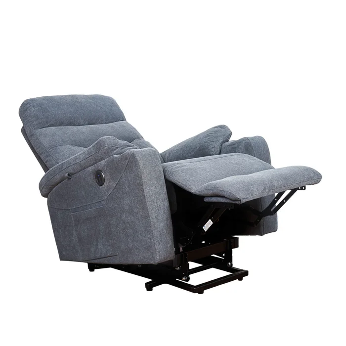 Sofá Reclinable Multifunción 1 Cuerpo Tela Gris Atika en Gris - Sillones y sofás, Uruguay | Divino, vista 4