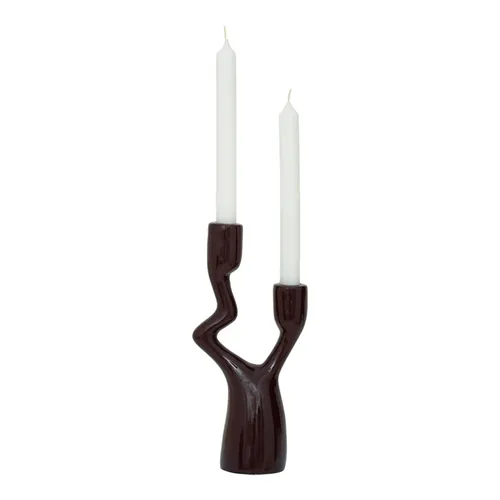 Candelabro Adora en Marrón - Decoración, Uruguay | Satec