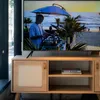 Rack TV Praga con Tela 140 cm - Peroba - Muebles para TV, Uruguay | Berna home, vista 3 de 4