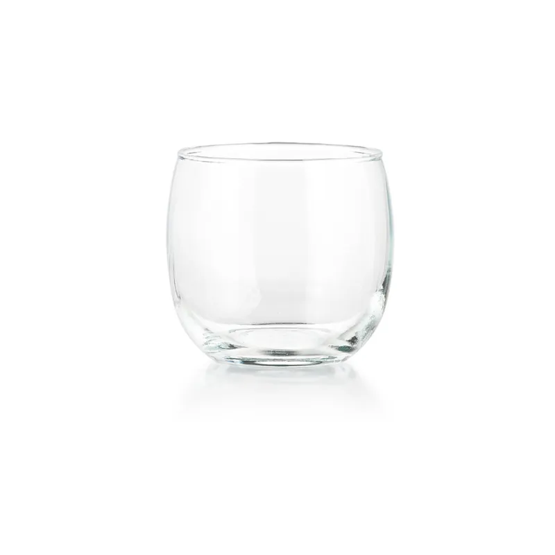 VOTIVE 347ML ROLY POLY CRISA. 7.8H en Transparente - Jarrones, Uruguay | Decohogar