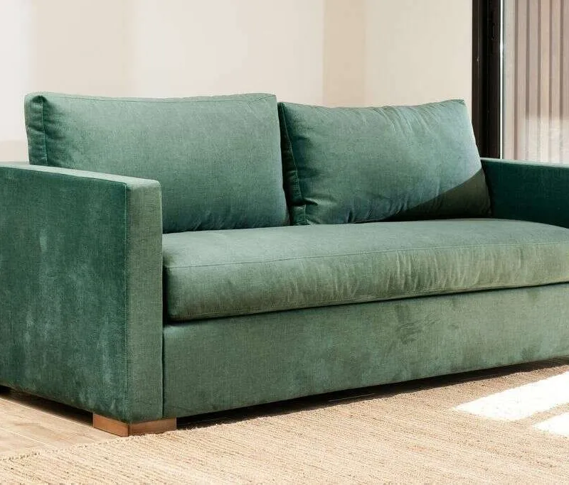 SILLON BARBADOS - TERCIOPELO ANTIMANCHAS en Verde - Sillones y sofás, Uruguay | La Iberica