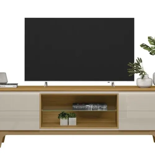 Rack MIAMI en Beige - Muebles para TV, Uruguay | Igoa