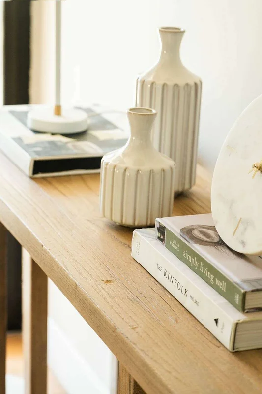 MESA DE ARRIMO / CONSOLA GEO - OLMO - 1.20 MTS en Madera natural - Bibliotecas, Uruguay | La Iberica, vista 16