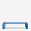 Mesa de centro Adularia de cristal templado - azul 140 x 60 cm en Azul - Mesas de living, Uruguay | Kavehome, vista 6 de 7