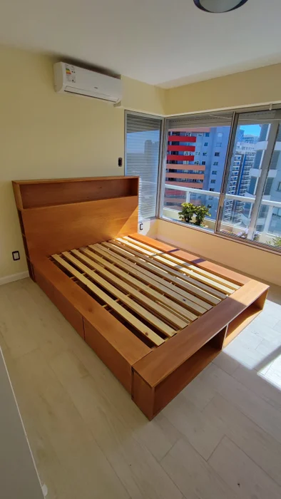 Cama Ginebra en Madera natural - Dormitorio, Uruguay | Tree House Deco, vista 19