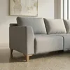 Rinconera Gino - Tela Microfibra - Chaise derecho - TC1009 (Plata) en Gris - Sillones y sofás, Uruguay | NYR, vista 3 de 7
