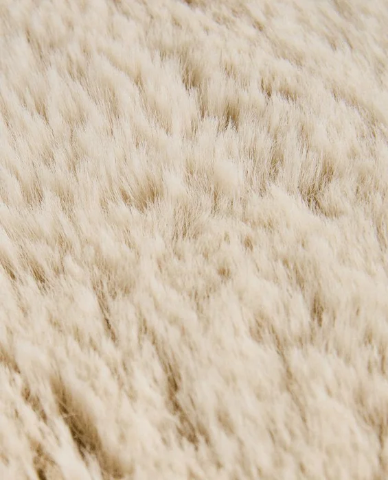 ALFOMBRA PEQUEÑA IRREGULAR PELO en Blanco - Alfombras, Uruguay | Zara Home, vista 6