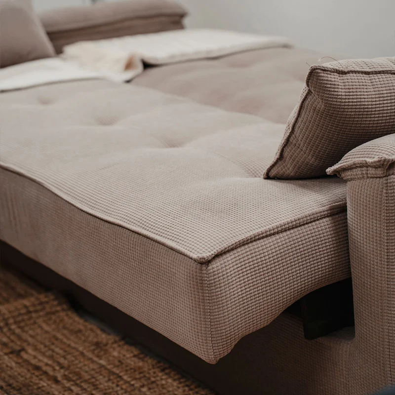 Sillón Cama Dana - Marrón en Marrón - Sillones y sofás, Uruguay | Ecowood, vista 4