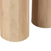 Mesa Auxiliar Mdf-y-madera Natural-beige Cylinder Natural en Madera natural - Mesas de living, Uruguay | Divino, vista 4 de 8