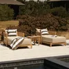 CAMASTRO LARA OUTDOOR TEKA CON ALMOHADONES 175X89 en Beige - Muebles para el exterior, Uruguay | Masinfinito Casa, vista 2 de 3