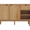 Aparador 2P/1C y nicho Mel/Gris Linea Nordica en Madera Maciza en Gris - Comedor, Uruguay | Que Sal Muebleria, vista 13 de 16