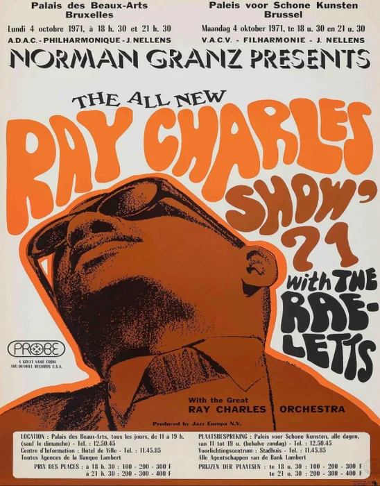 Ray Charles en Naranja - Láminas, Uruguay | Mara Estudio