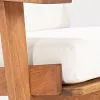 SOFA LOTUS 2 LUGARES ACQUABLOCK CRUDO 144x87x86CM JATOBA - Muebles para el exterior, Uruguay | Vinibel, vista 6 de 10