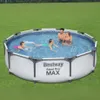 Piscina Estructural Bestway Steel Pro Max 305x76cm 4678L en Gris - Muebles para el exterior, Uruguay | La Cueva Muebles, vista 1 de 7