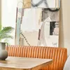 SILLON DE COMEDOR FERRARO - CUERO ITALIANO CARAMELO - 1.53 MTS en Marrón - Sillones y sofás, Uruguay | La Iberica, vista 13 de 17