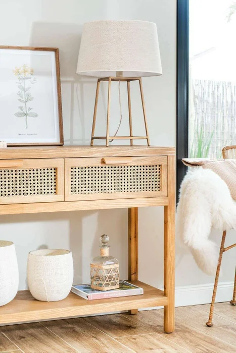 MESA DE ARRIMO BORA - PINO Y ESTERILLA en Madera natural - Bibliotecas, Uruguay | La Iberica, vista 7