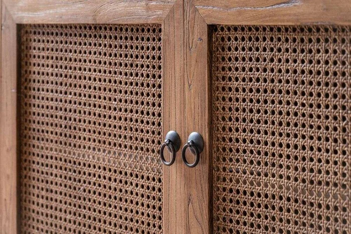 APARADOR BAJO - RACK OLMO TOSTADO - 2.10 MTS en Madera natural - Muebles para TV, Uruguay | La Iberica, vista 5