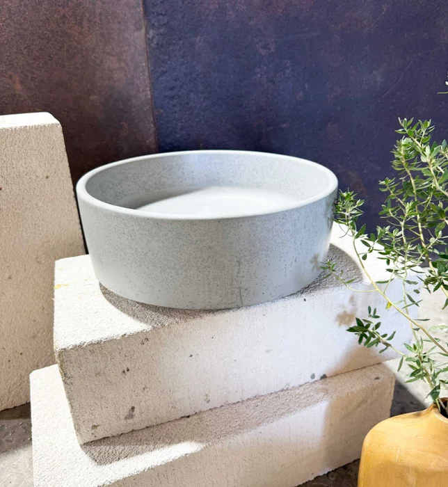 Bacha ALPHA mini gris2 - Outlet en Gris - Decoración, Uruguay | Mezcla