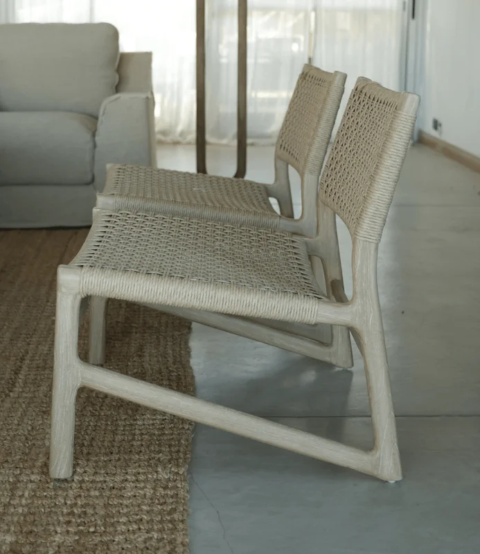 BUTACA CARACAS TEKA OAT 63X70X74 en Beige - Butacas, banquetas y puffs, Uruguay | Masinfinito Casa, vista 3