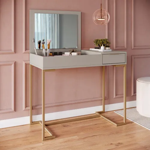 Tocador Cómoda para Dormitorio - Eira en Gris - Cómodas, Uruguay | Delta Center