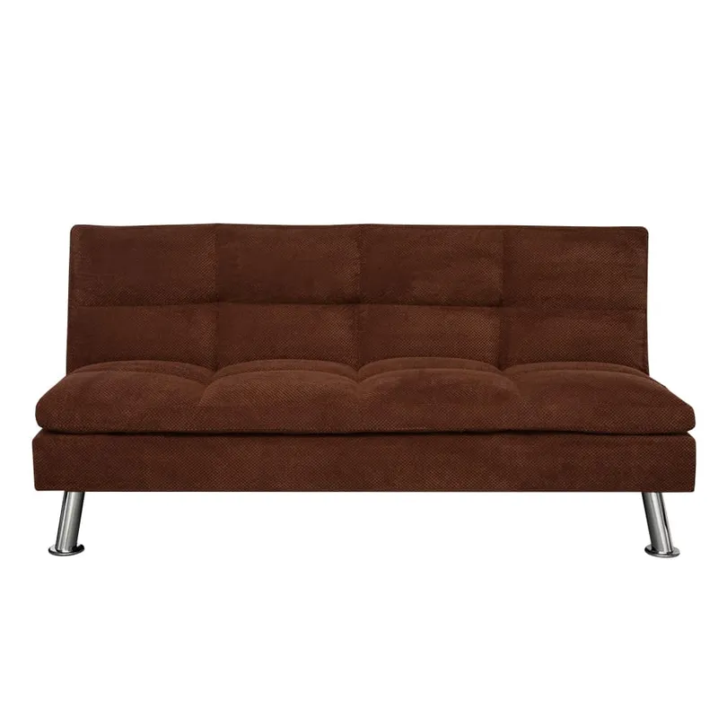 Sofá Cama Tapizado En Microfibra Patas De Metal - Sillones y sofás, Uruguay | Lais Muebles