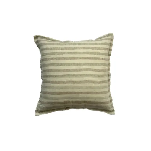 Almohadón Verde Lino Y Algodón Hermes en PISTACHO - Textiles, Uruguay | Divino