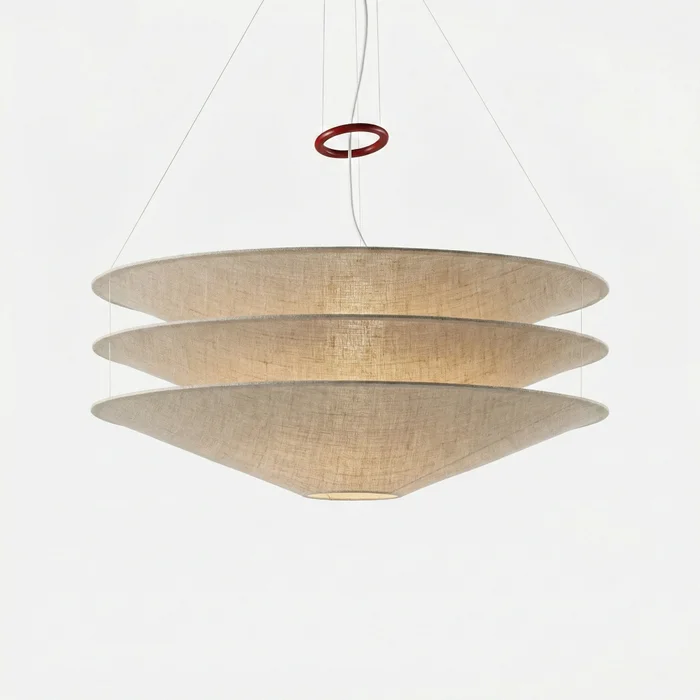 Colgante Nébula Triple en Beige - Lámparas colgantes, Uruguay | La Perla