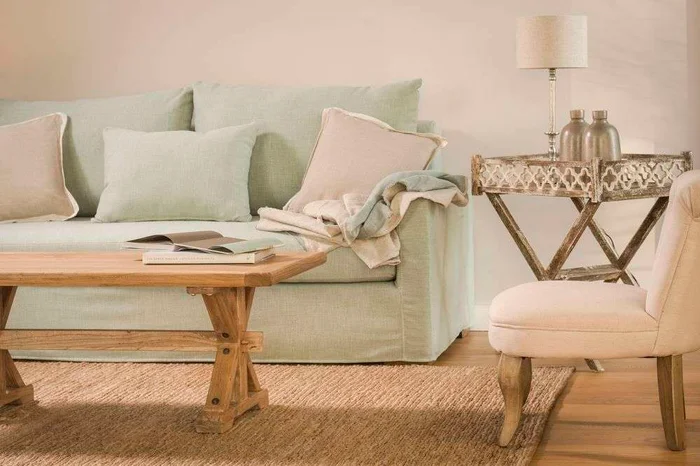 SILLON SOFIA - LINO ANTIMANCHAS MINT en Verde oliva - Sillones y sofás, Uruguay | La Iberica, vista 6