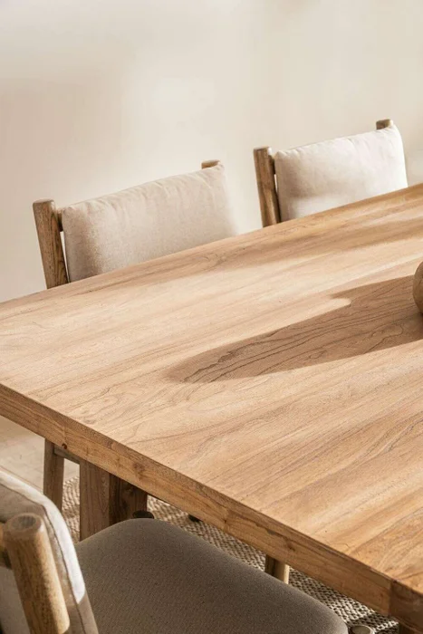 MESA COMEDOR APOLO - 2.00 X 1.00 MTS en Madera natural - Mesas de comedor, Uruguay | La Iberica, vista 22