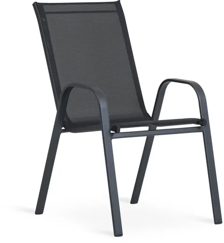 Silla apilable LEKNES negro en Negro - Muebles para el exterior, Uruguay | JYSK