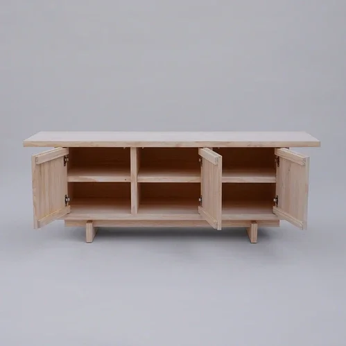 Rack Echinops en Madera natural - Muebles para TV, Uruguay | Decoquadra, vista 6