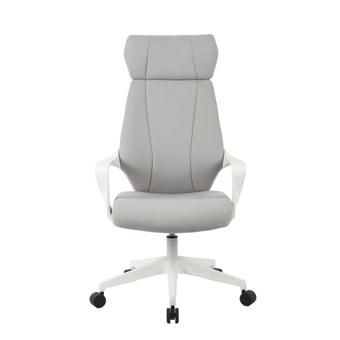 Silla De Oficina Tela-y-polipropileno Gris Arsene en Gris - Escritorios y sillas de escritorio, Uruguay | Divino, vista 3