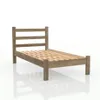 Cama 1 plaza Sofia en Marrón - Dormitorio, Uruguay | La Cueva Muebles, vista 5 de 6