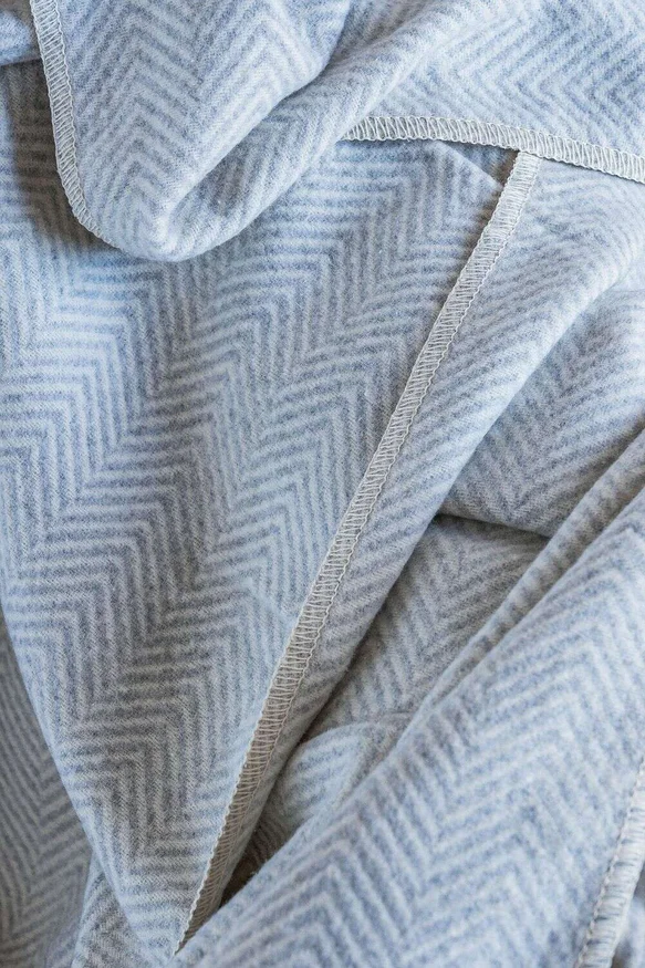 MANTA AUSTRIACA ESPIGA - GRIS en Gris - Textiles, Uruguay | La Iberica, vista 2