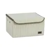 CAJA ORGANIZADOR REC C/TAPA 40X30XH22CM PANA CRUDO en Off-white - Canastos, Uruguay | Decohogar, vista 1 de 2