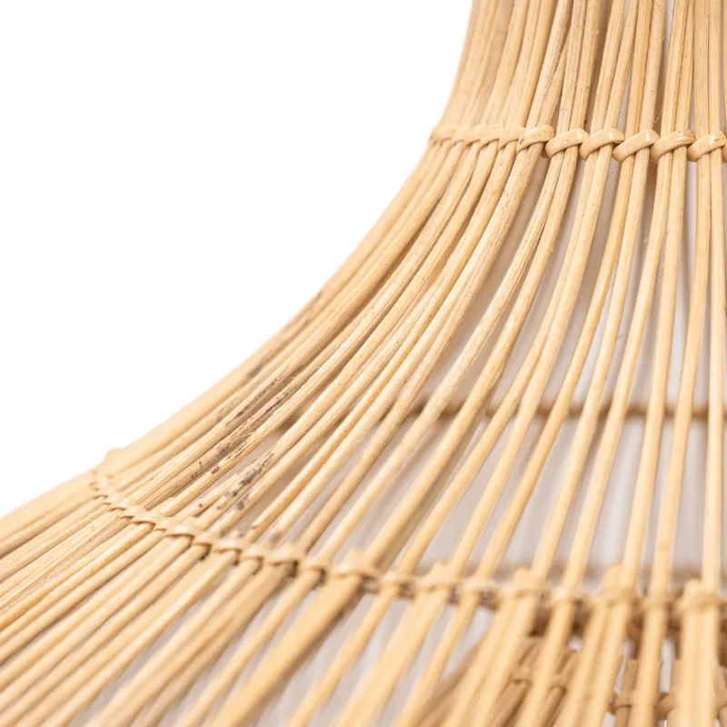 Lámpara Colgante de Ratán Tessa | Casakos en Madera natural - Lámparas colgantes, Uruguay | Casakos, vista 6