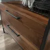 Armario abierto con cajones - Sauder - Linea Nova Loft en Marrón - Roperos y placares, Uruguay | Rústico Hogar, vista 4 de 5