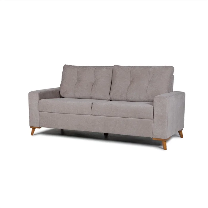 Sofá Katrina - Tela Microfibra - 3 cuerpos - 10287 (Tostado) en Marrón - Sillones y sofás, Uruguay | NYR