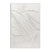 CUADRO CANVAS 60x90cm MARCO PINTURA HOJAS BLANCAS en Blanco - Decoración de pared, Uruguay | Koz, vista 1 de 2