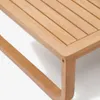 Set Vellana sofá 3 plazas, 2 sillones y mesa centro madera maciza acacia FSC 100% cuerda b en Beige, Blanco, Natural - Sillones y sofás, Uruguay | Kavehome, vista 7 de 8