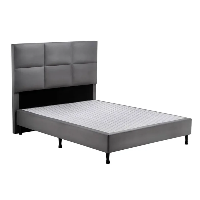 Cabecera Lite Milao Gris 2 Plazas en Gris - Respaldos de cama, Uruguay | Noe, vista 3