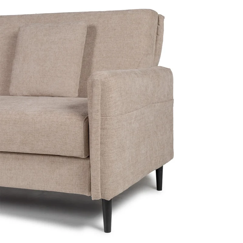 Sofá Cama Calma - Tela Microfibra - 130 (Beige) en Beige - Sillones y sofás, Uruguay | Nyr, vista 7
