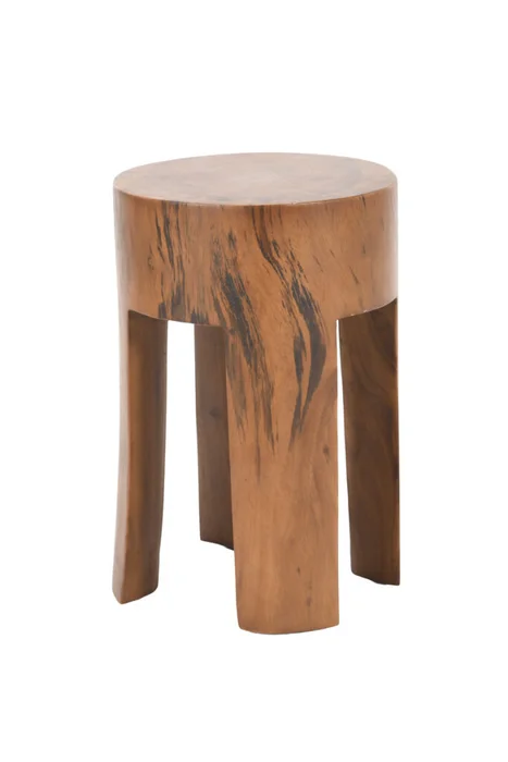 BANCO MEDAN 30DIAMx45CM H en Marrón - Butacas, banquetas y puffs, Uruguay | Vinibel