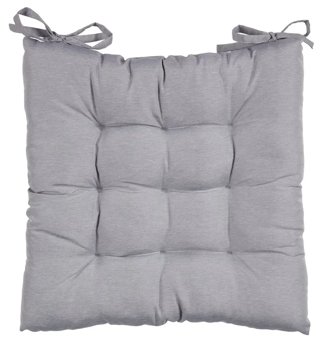 Almohadón de asiento GULAKS 40x40x5 gris en Gris - Textiles, Uruguay | JYSK