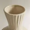 JARRÓN PEQUEÑO CERÁMICA ESMALTADA RAYAS - Jarrones, Uruguay | Zara Home, vista 2 de 4