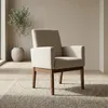 Butaca Claudia - Tela Rústica - 290-G2 (Beige) en Beige - Butacas, banquetas y puffs, Uruguay | NYR, vista 1 de 7
