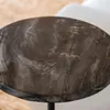 MESA PETRIFICADA BLACK - BASE CEMENTO - 32 CMS en Negro - Mesas de living, Uruguay | La Iberica, vista 4 de 6