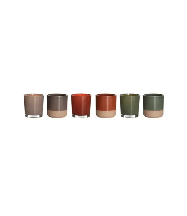 FANAL PLANTER GRIS/MARRON/VERDE en Multicolor - Velas y Portavelas, Uruguay | Masinfinito Casa